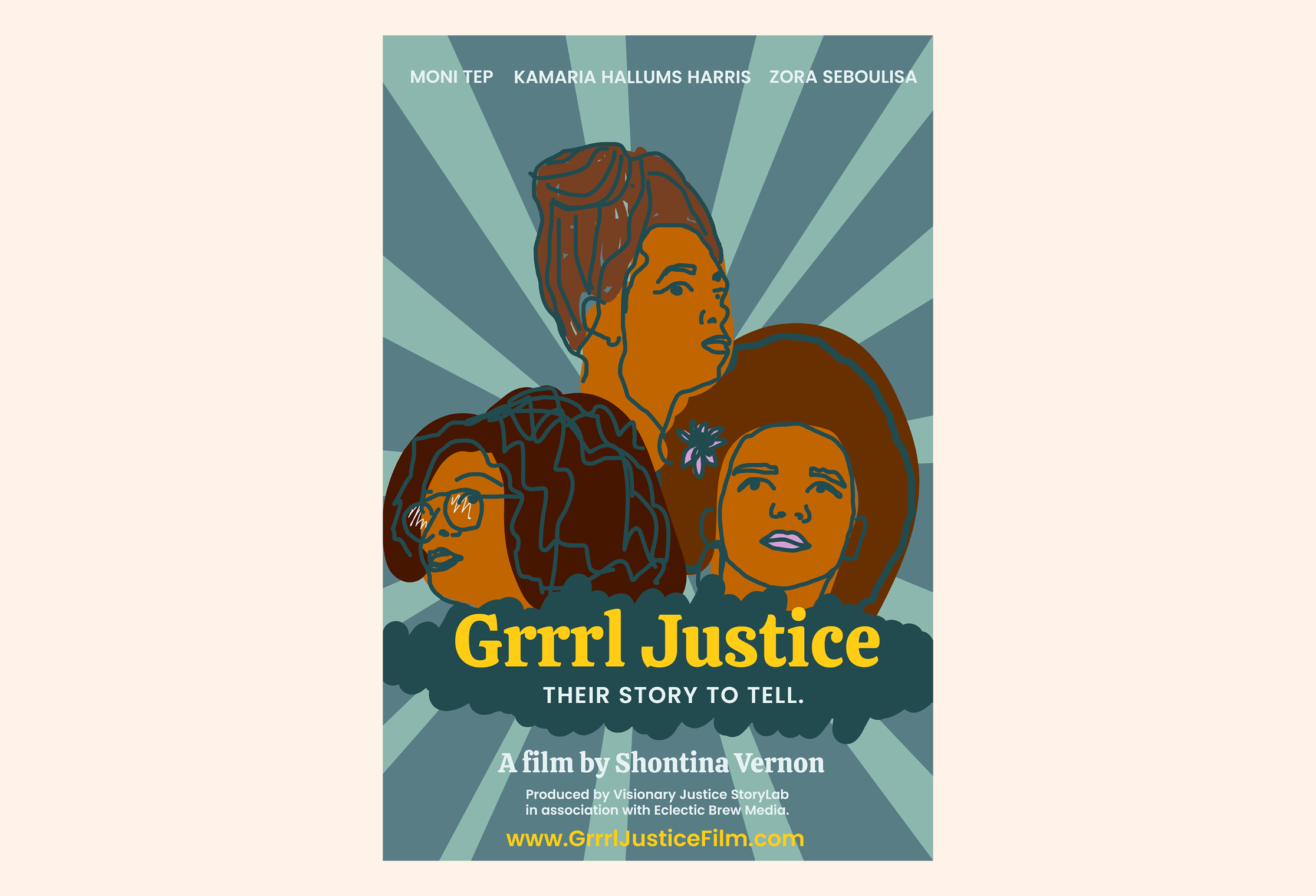 “Grrrl Justice” Poster, 2018
